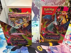 Pokemon Zacian Sealed Build And Battle Prerelease Deck Phantasmal Flames - Image 1
