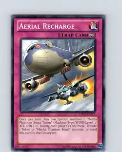 Yu-Gi-Oh TCG Aerial Recharge LTGY-EN073 Unlimited Regular Common Card NM - Image 1