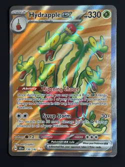 Hydrapple ex 156/142 Ultra Rare SV07: Stellar Crown Pokemon Card - Image 1