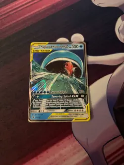 Pokemon TCG Magikarp and Wailord GX Holo Card Promo SM166 - Image 1
