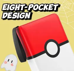 9 Pocket Pokemon Card Binder - 50 Page Binder - New - Image 3