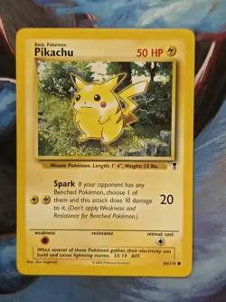 Pikachu 86/110 Legendary Collection Common Pokemon Card - Image 1