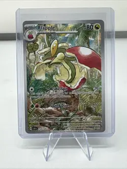 Pokemon TCG Flapple 210/191 Surging Sparks Illustration Rare Card NM - Image 1