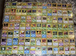 Pokemon TCG 1st Edition Gym Heroes Base Set WOTC 1999 Rare 91 Card Bundle Lot - Image 1