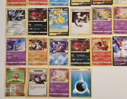 Rare Find Pokemon And Yu-Gi-Oh 88 Card Collection Flying Pikachu Articumo Cosmo - Image 3