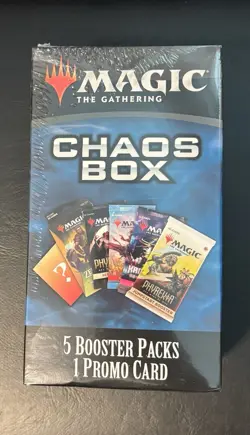 Magic The Gathering Chaos Box - 5 Booster Packs & 1 Promo Card - Image 1