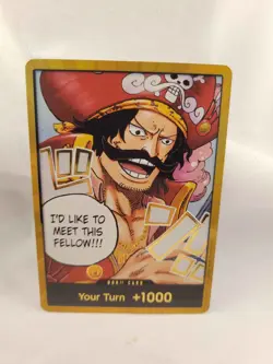 One Piece Gol.D.Roger GOLD DON!! Card (OP-13) English - Image 1