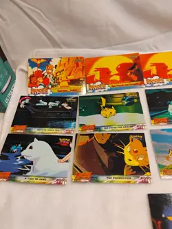 Topps Pokemon Cards Vintage Lot 90's - Image 3