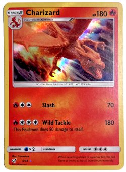 Charizard 5/18 Detective Pikachu Holo 2019 Pokemon TCG Card - Image 1