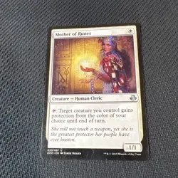Mother of Runes Magic The Gathering Mtg Duel Decks Elspeth vs. Kiora Card - Image 1