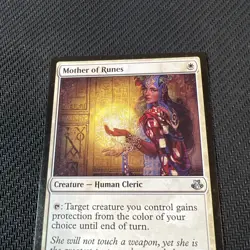 Mother of Runes Magic The Gathering Mtg Duel Decks Elspeth vs. Kiora Card - Image 2