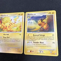 Pikachu 71/99 Raichu 27/99 Platinum Arceus Pokemon Card Non-Holo 2 - Image 3