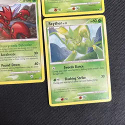 Scizor 25/100 Scyther 49/100 Stormfront Pokemon Card English Non-Holo 3 - Image 3