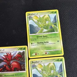 Scizor 25/100 Scyther 49/100 Stormfront Pokemon Card English Non-Holo 3 - Image 4