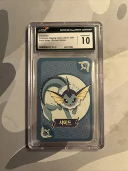 2019 Korean Pokemon Point Salad Playing Cards Complete Art 6 - CGC GEM MINT 10 - Image 2