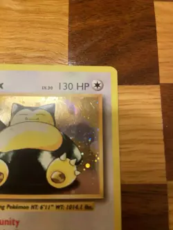 Pokemon TCG Snorlax XY179 Ultra Rare Holo Black Star Promo Card - Image 2