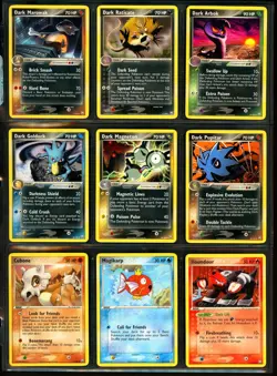 2004 Pokemon EX TEAM ROCKET RETURNS Set Collection NON HOLO Cards Lot RARE Dark - Image 2