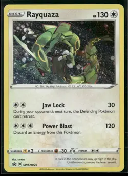 Rayquaza - Promo SWSH: Sword & Shield Promo Cards SWSH029 NM - Image 1