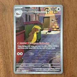 Pokemon TCG Gumshoos Mega Evolution 153/132 Shiny Rare NM Card - Image 1