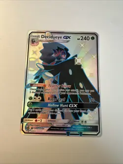 Pokemon TCG Decidueye GX Full Art Holo Card SV47/SV94 Mint Condition - Image 1