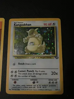 4x ERROR Pokemon Card Lot: Vintage Holo Rare Common Crimp Jungle Team Rocket - Image 4