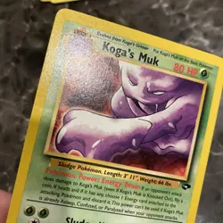 Pokemon TCG Koga's Muk 26/132 Gym Challenge Non-Holo Rare Card - Image 2