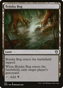 MTG Bojuka Bog (145/208) Phyrexia All Will Be One Commander NM - Image 1