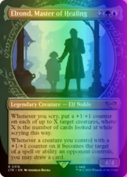 Elrond, Master of Healing (318/915) LTR LP FOIL - Image 1
