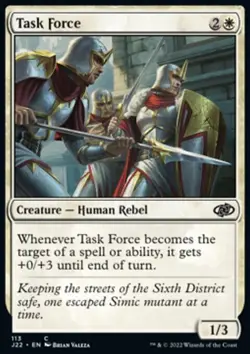 MTG Magic the Gathering Task Force (113/835) Jumpstart 2022 LP - Image 1