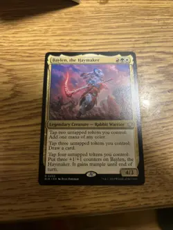 Baylen, the Haymaker Bloomburrow Regular NM-M Unplayed MTG - Image 1