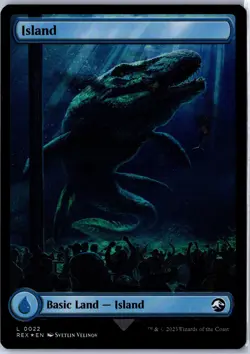 Universes Beyond: Jurassic World Collection #22 Island Full Art - Image 1