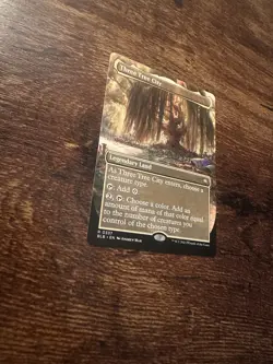 MTG - Three Tree City - Borderless Rare #0337 - Bloomburrow NM - Image 2