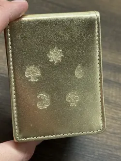 GOLD Ultra Pro Mana Alcove Flip Deck Box for Magic: The Gathering MTG - Image 4