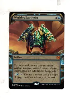 MTG SkeenAB Worldwalker Helm SHOWCASE FOIL from BIG. NM. - Image 1