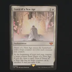 Dawn of a New Age MTG Lord of the Rings Commander Mythic 5 NM - Image 1