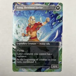 Aang, at the Crossroads [Borderless] #304 NonFoil - MTG Avatar - Image 2