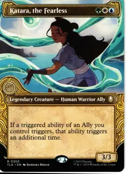 Katara, the Fearless (Showcase) 350 Borderless NM NonFoil MTG Avatar - Image 1