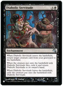 Diabolic Servitude - The List Reprints - Mystery Booster 2 - MTG - NM/M - Image 1