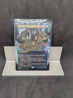 Glacierwood Siege BORDERLESS X1 NM Tarkir: Dragonstorm Magic the Gathering - Image 1