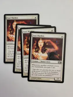 MTG 4x Soul Warden - Magic 2010 - Playset - #OCP - Image 1