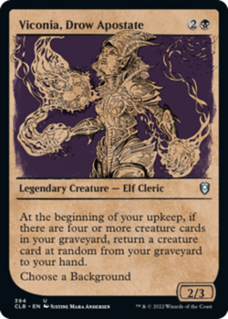 Viconia, Drow Apostate - Showcase, Commander Legends: Battle for Baldur's Gate, - Image 1