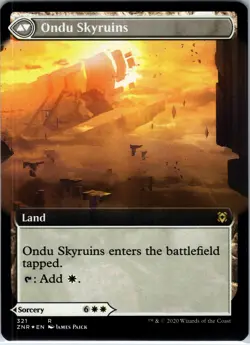 Ondu Inversion (Extended Art) R Zendikar Rising 321 NM - Image 2