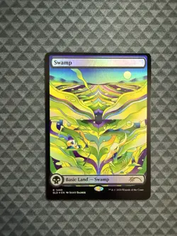 MTG Swamp #1480 Rainbow Foil Rare Secret Lair Drop Series (SLD) - Image 1