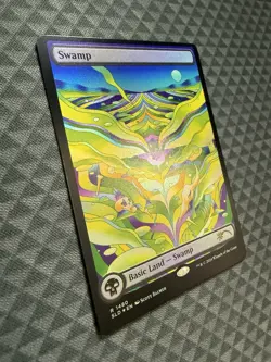 MTG Swamp #1480 Rainbow Foil Rare Secret Lair Drop Series (SLD) - Image 2