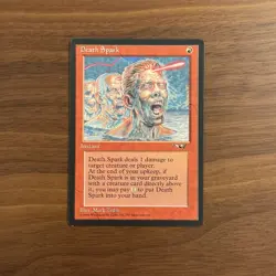 Death Spark VLP Alliances 1996 Magic the Gathering MTG TCG - Image 1
