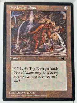 Floodwater Dam - Alliances - Magic the Gathering MTG Nice! - Image 1