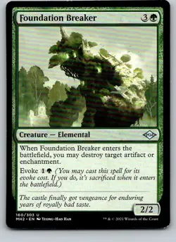 Foundation Breaker - MH2 #160 - Modern Horizons 2 - Uncommon - NM - MTG - Image 1