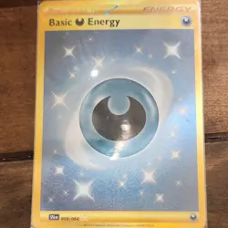 Pokemon Basic Darkness Energy 098/064 Shrouded Fable Rare Holo Foil Card - Image 1
