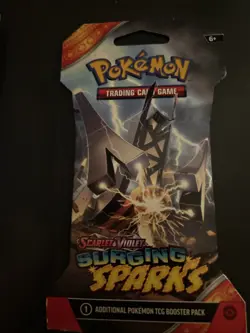 VERY HEAVY - 31.85g - Pokemon Surging Sparks Sleeved Booster Pack - SEALED! - Image 2