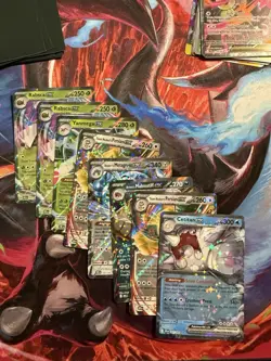Pokemon TCG Destined Rivals Ex’s Lot Of 8 NM Pack Fresh - Image 1